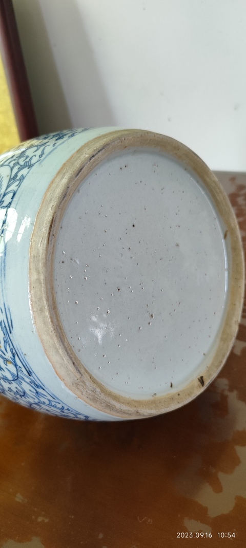 古玩陶瓷纏枝蓮罐拍賣，當前價格2600元