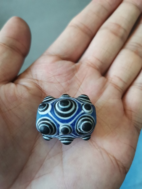 古玩雜項蜻蜓眼琉璃珠(隨侯珠)拍賣,當(dāng)前價格12000元