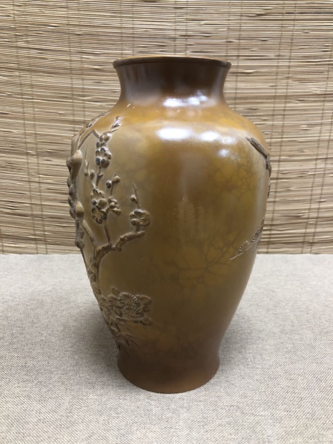 古玩銅器花瓶拍賣,當(dāng)前價(jià)格700元