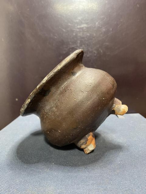 古玩陶瓷宋.吉州褐釉獸足爐拍賣，當前價格2900元