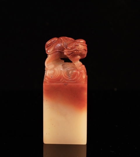 古玩雜項(xiàng)壽山石印章拍賣，當(dāng)前價(jià)格2299元