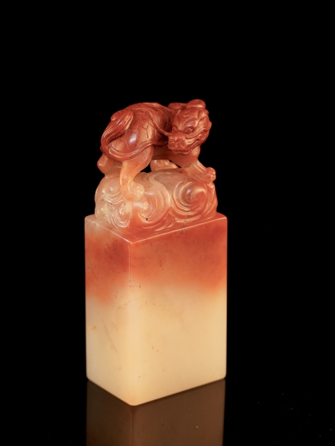 古玩雜項(xiàng)壽山石印章拍賣，當(dāng)前價(jià)格2299元