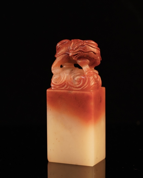 古玩雜項(xiàng)壽山石印章拍賣，當(dāng)前價(jià)格2299元
