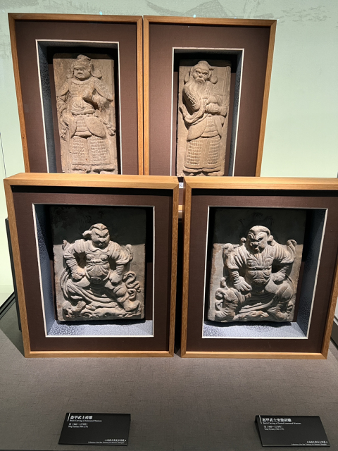 古玩陶瓷宋代武將門神人物灰陶磚雕塑拍賣,當(dāng)前價(jià)格20000元