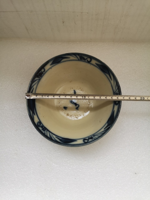 古玩陶瓷花卉紋青花碗拍賣，當前價格580元