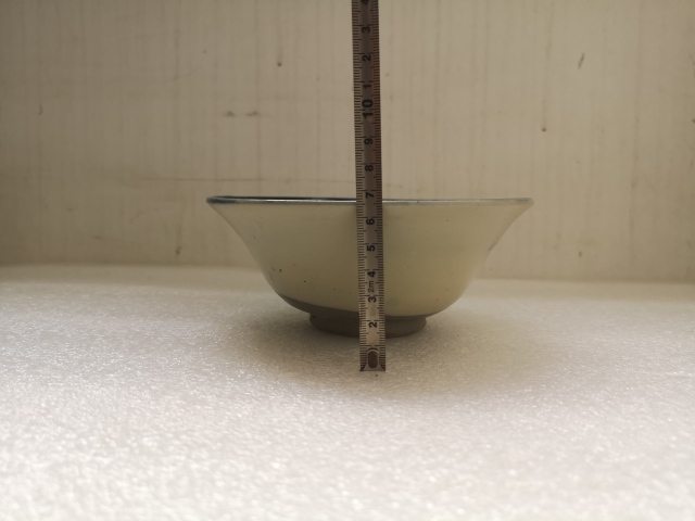古玩陶瓷花卉紋青花碗拍賣，當前價格580元