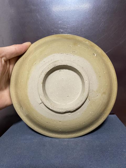 古玩陶瓷明,七釘折沿盤拍賣,當(dāng)前價(jià)格1080元