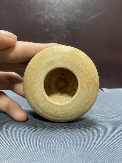 古玩陶瓷隨唐長沙窯青釉水盂拍賣,當前價格2880元
