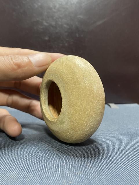 古玩陶瓷隨唐長沙窯青釉水盂拍賣,當前價格2880元