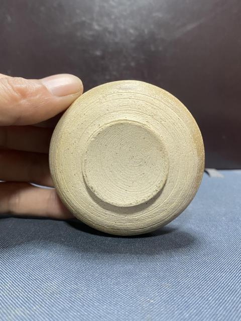 古玩陶瓷隨唐長沙窯青釉水盂拍賣,當前價格2880元