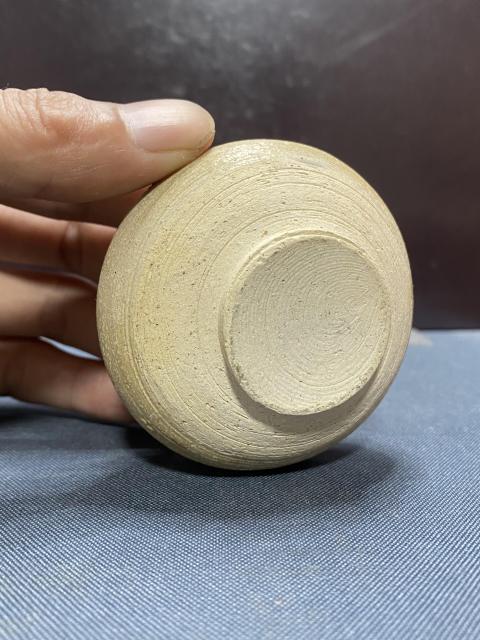 古玩陶瓷隨唐長沙窯青釉水盂拍賣,當前價格2880元