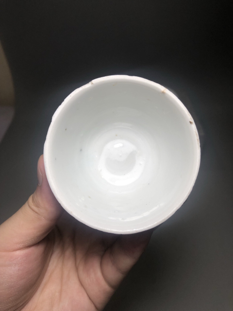 古玩陶瓷(明末清初)青白釉杯碟一套拍賣,當前價格0元