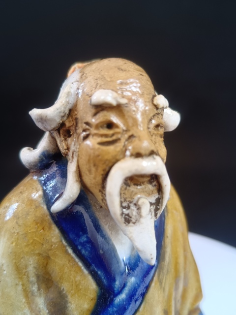 古玩陶瓷人物瓷塑擺件拍賣,當前價格450元