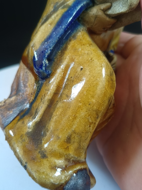 古玩陶瓷人物瓷塑擺件拍賣,當前價格450元