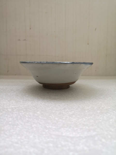 古玩陶瓷清代磁州窯青花碗拍賣，當前價格398元