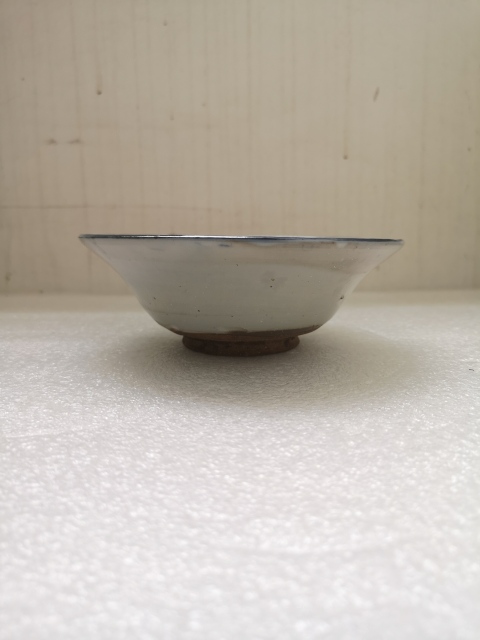 古玩陶瓷清代磁州窯青花碗拍賣，當前價格398元