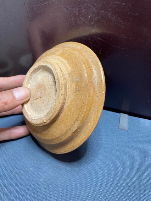 古玩陶瓷明代.龍泉窯系花卉紋折洗拍賣,當前價格9800元