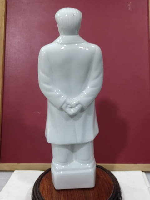 古玩雜項瓷塑主席像擺件拍賣,當前價格280元