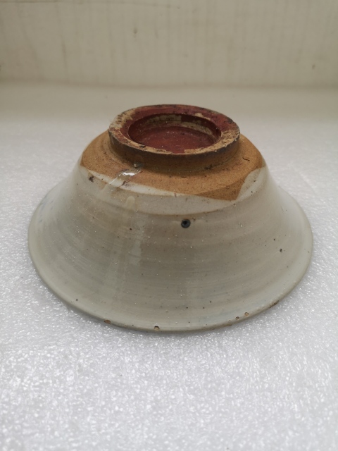 古玩陶瓷明末清初磁州窯青花碗拍賣,當前價格450元