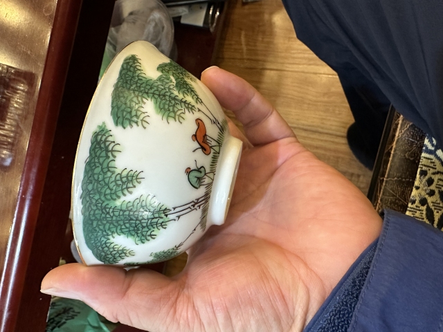 古玩陶瓷粉彩碗拍賣,當前價格1200元