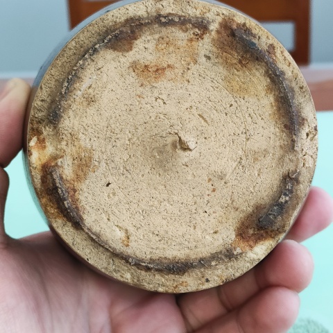 古玩陶瓷明，磁州窯茶葉末釉折肩罐拍賣，當(dāng)前價(jià)格299元
