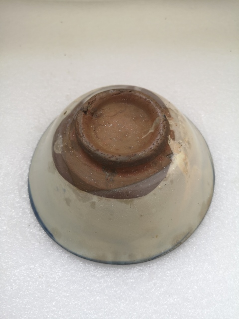 古玩陶瓷清早期磁州窯碗拍賣，當前價格398元