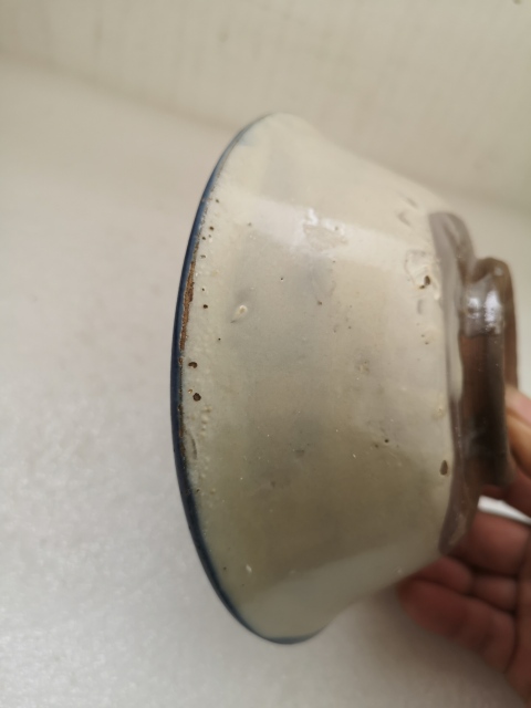 古玩陶瓷清早期磁州窯碗拍賣，當前價格398元