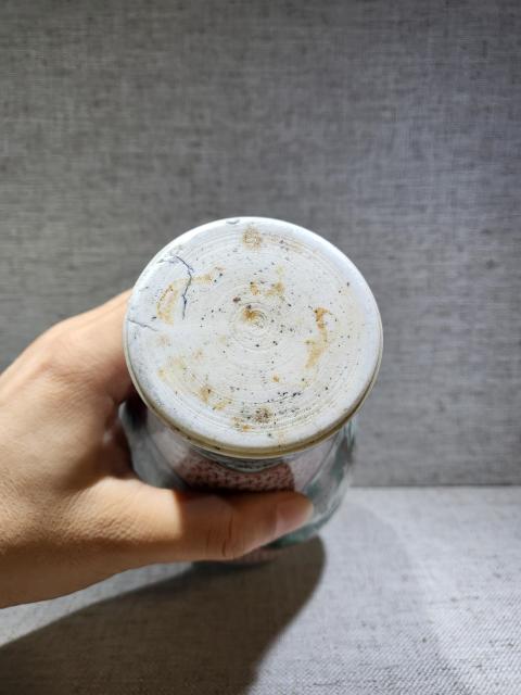 古玩陶瓷晚清青花五彩瑞獸圖梅瓶拍賣，當前價格6800元