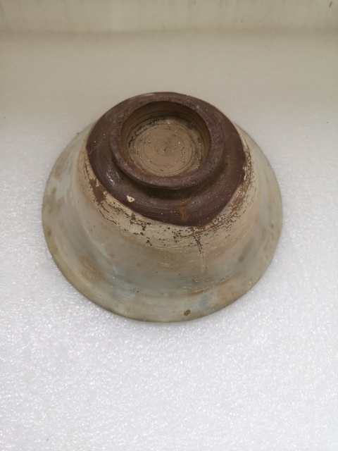 古玩陶瓷清早期磁州窯青花碗拍賣，當前價格398元