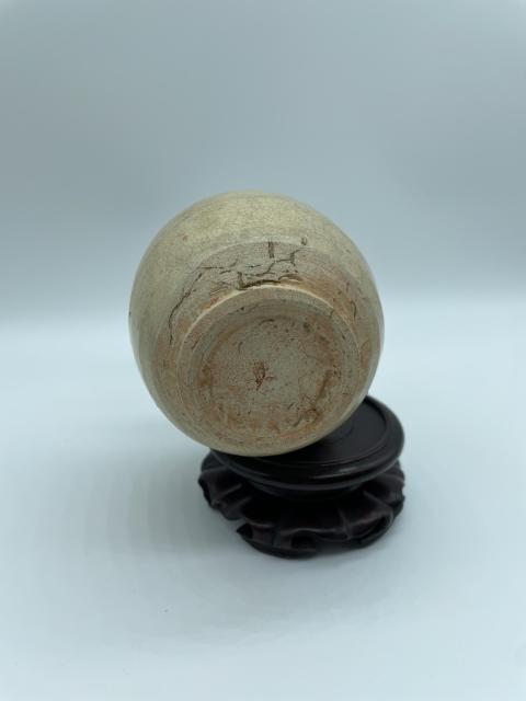古玩陶瓷宋代米黃釉罐（已保真）拍賣，當(dāng)前價(jià)格3680元