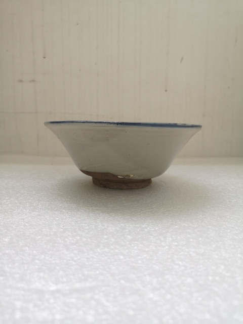 古玩陶瓷清代早期青花碗拍賣,當前價格480元