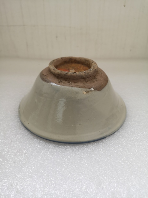 古玩陶瓷清代早期青花碗拍賣,當前價格480元
