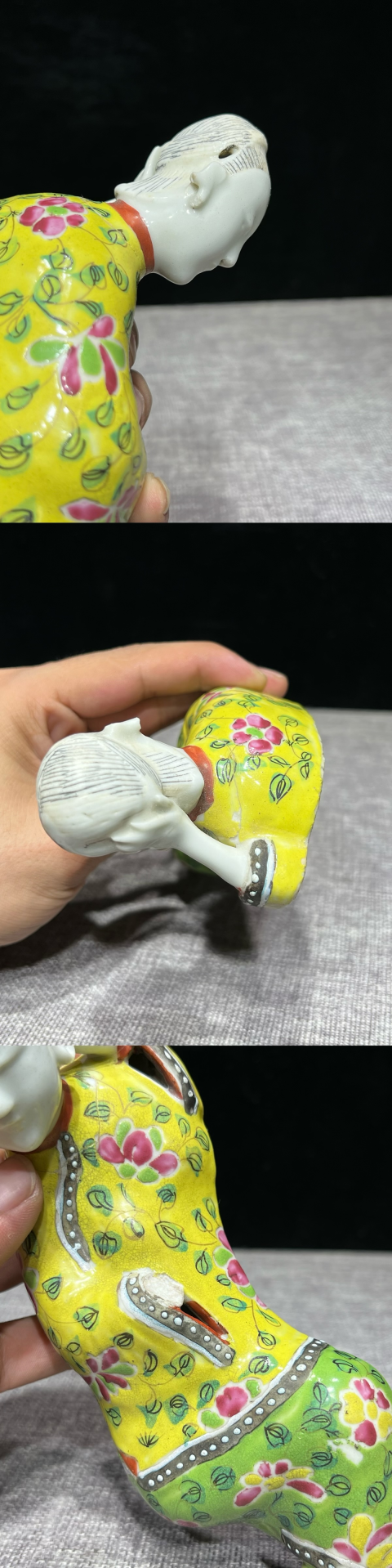 古玩陶瓷粉彩崔鶯鶯瓷塑拍賣,當前價格860元