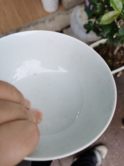 古玩陶瓷粉彩福在眼前蓮?fù)袎圩旨y碗拍賣,當(dāng)前價(jià)格388元