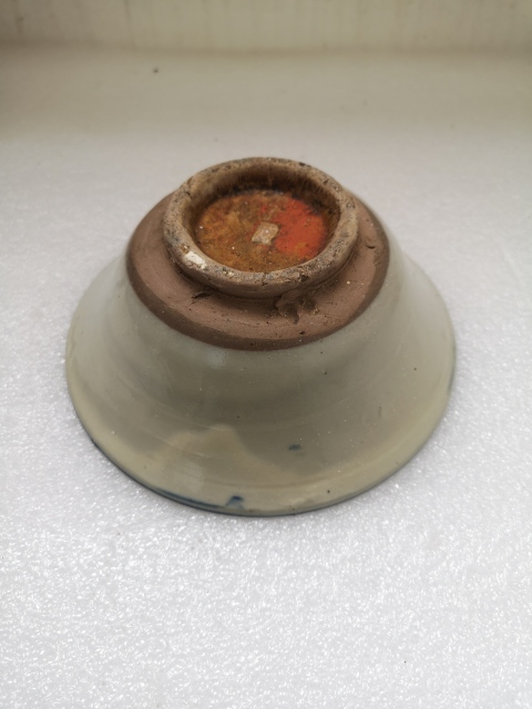 古玩陶瓷清代早期青花碗拍賣,當前價格480元