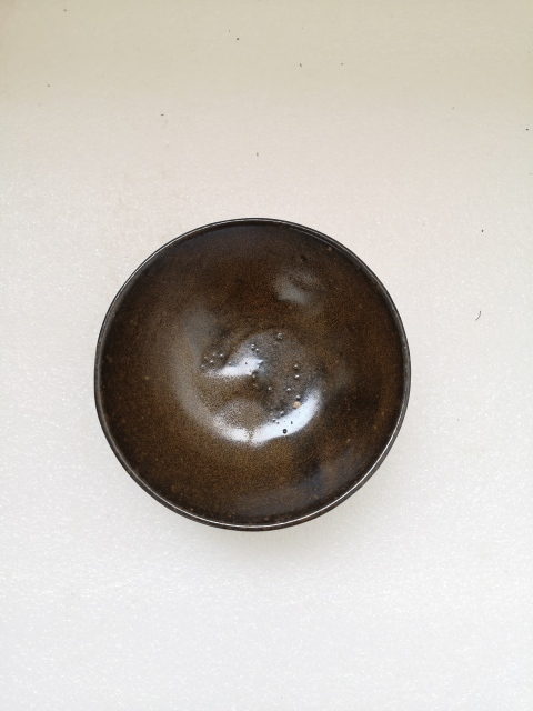 古玩陶瓷明末清初褐釉碗拍賣,當(dāng)前價(jià)格450元