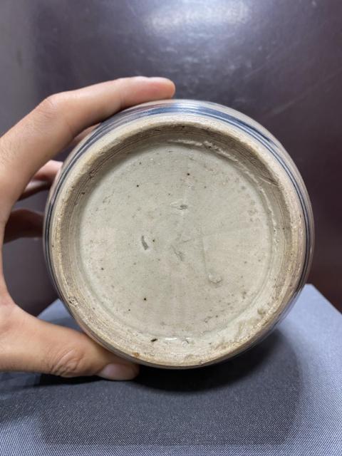 古玩陶瓷清,亭臺樓閣山水罐拍賣,當前價格1650元
