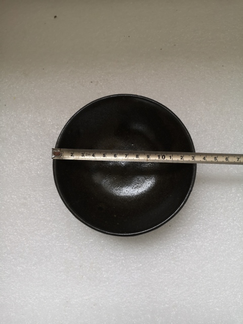 古玩陶瓷清早期褐釉碗拍賣，當前價格450元