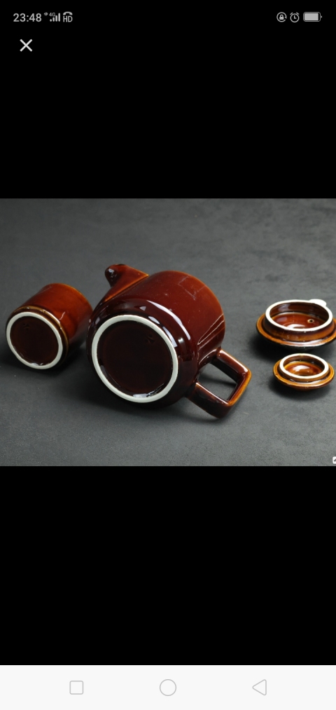 古玩陶瓷醬釉茶具拍賣,當(dāng)前價格268元