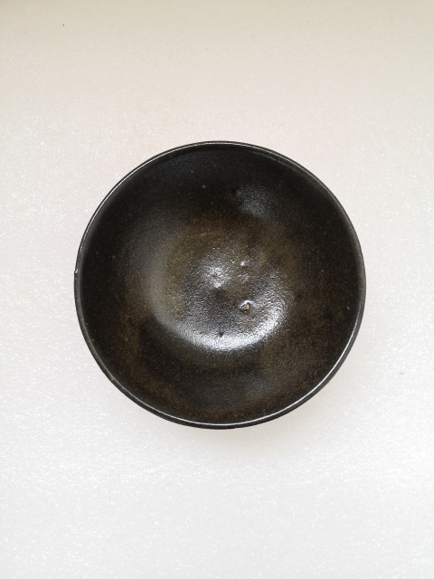 古玩陶瓷清早期褐釉碗拍賣，當前價格450元
