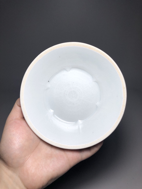 古玩陶瓷精品青白釉梅花芒口洗拍賣,當前價格2888元
