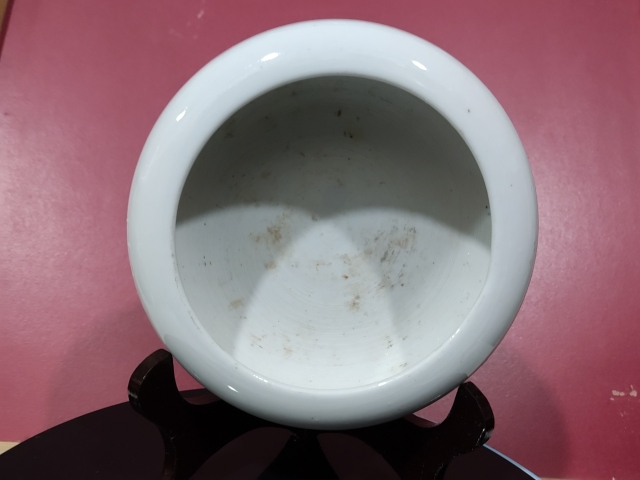 古玩陶瓷白釉水洗拍賣,當前價格360元