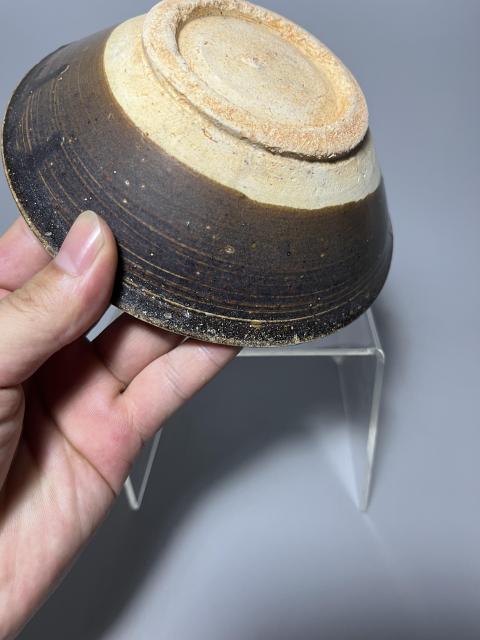 古玩陶瓷醬釉碗拍賣,當前價格850元