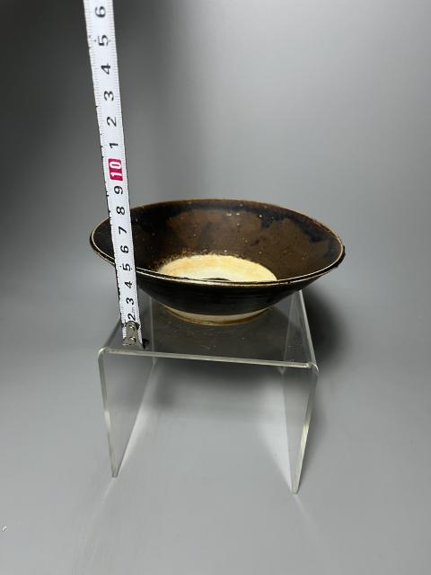 古玩陶瓷醬釉碗拍賣,當前價格850元