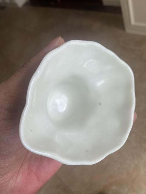 古玩陶瓷德化窯白釉杯拍賣(mài)，當(dāng)前價(jià)格3200元