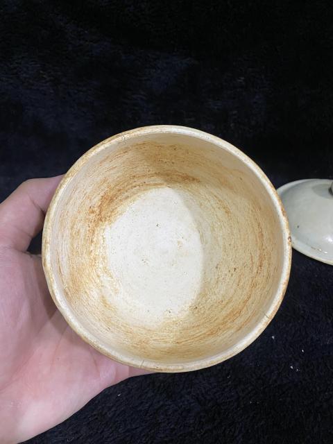 古玩陶瓷宋代青白釉蓋罐拍賣，當前價格1200元