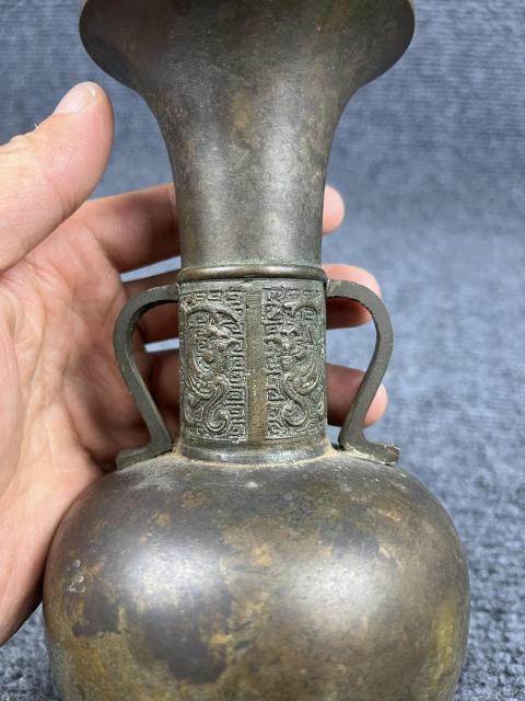 古玩雜項銅瓶拍賣，當前價格358元