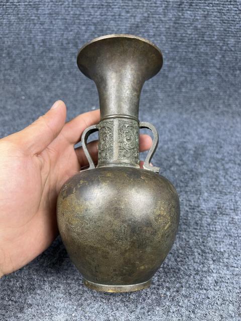 古玩雜項銅瓶拍賣，當前價格358元