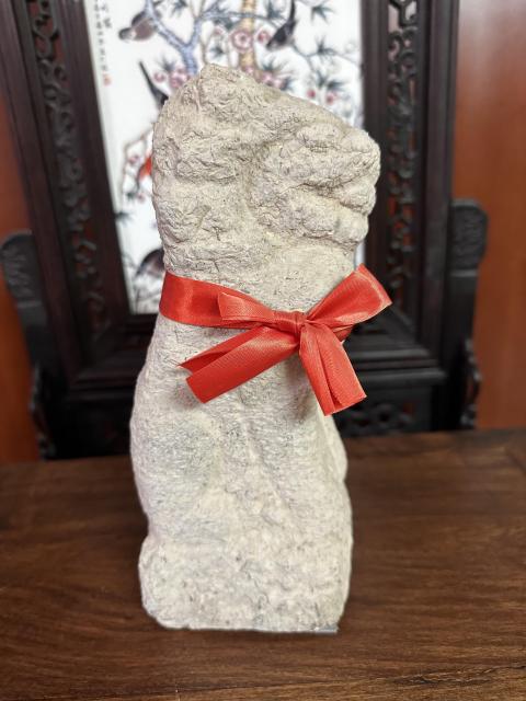 古玩雜項明代柱頭獅拍賣,當前價格3650元