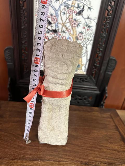 古玩雜項明代柱頭獅拍賣,當前價格3650元